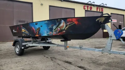 Каютный катер Сибирячка 430 обложка