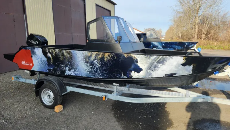 Пластиковая лодка Жемчужина Сибири 460, фото: 6