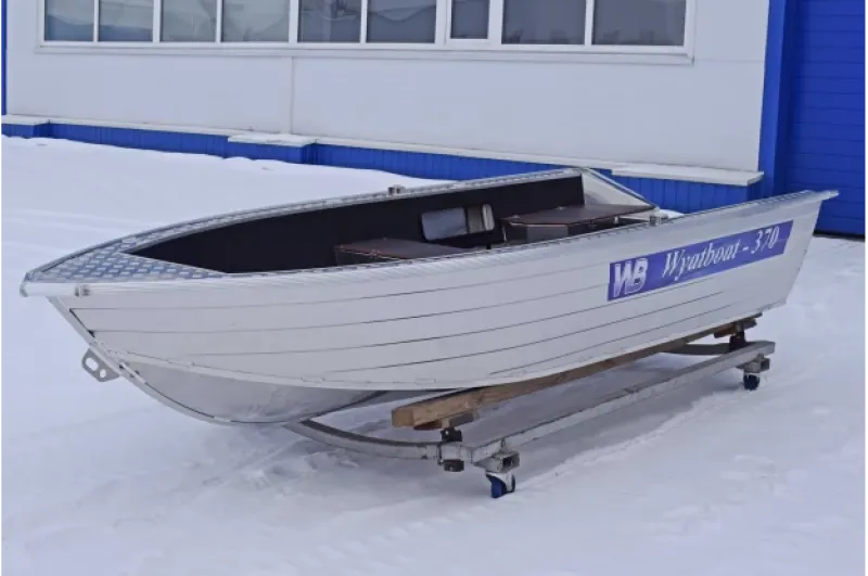 Алюминиевая лодка Wyatboat-370 Р, фото: 37