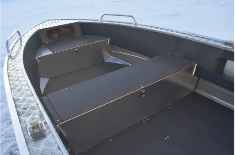 Алюминиевая лодка Wyatboat-370 Р, фото: 29