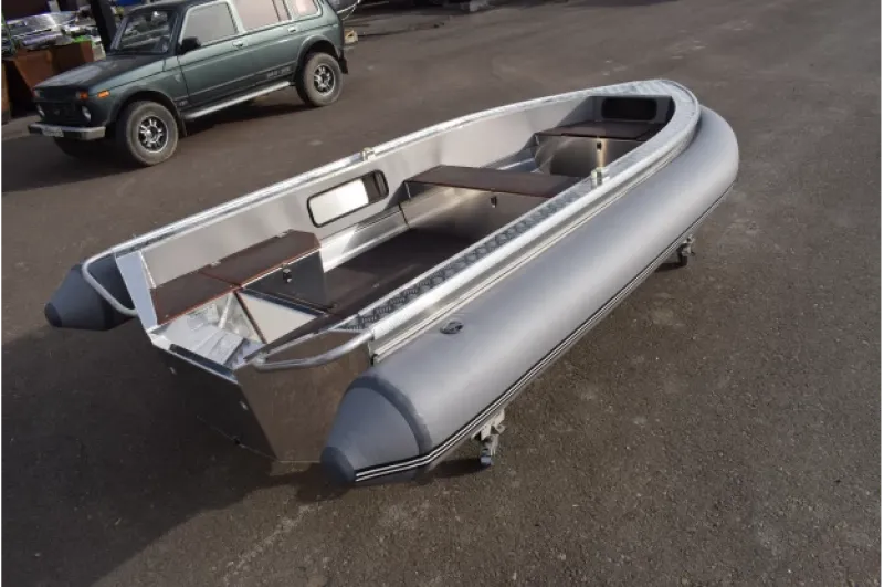 Алюминиевая лодка Wyatboat-370 Р, фото: 24