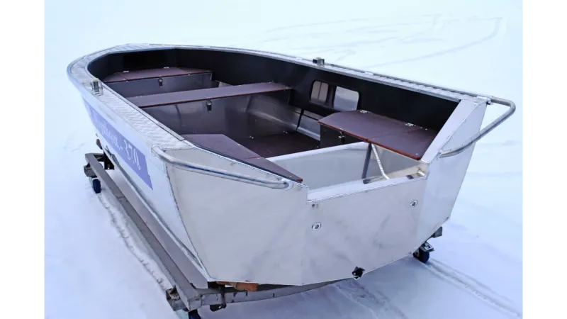 Алюминиевая лодка Wyatboat-370 Р, фото: 16