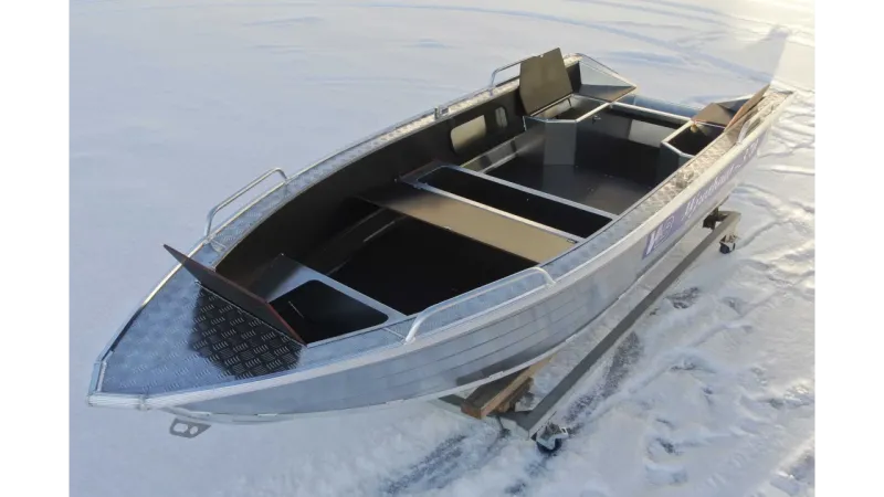 Алюминиевая лодка Wyatboat-370 Р, фото: 15
