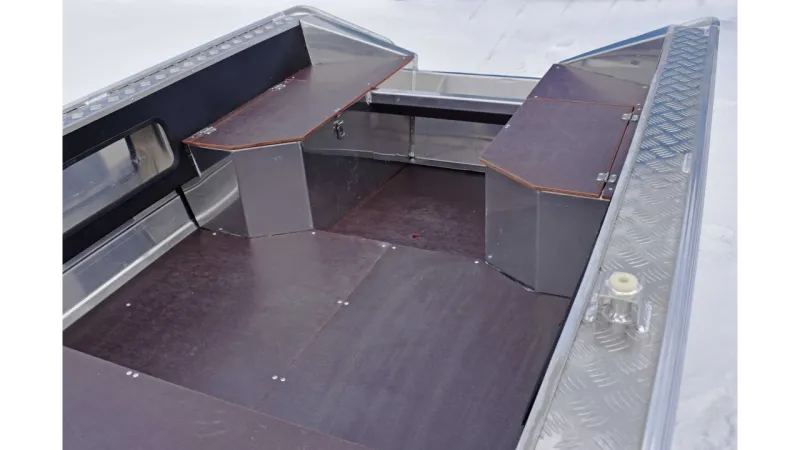 Алюминиевая лодка Wyatboat-370 Р, фото: 11