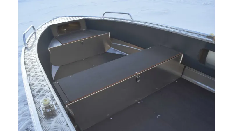 Алюминиевая лодка Wyatboat-370 Р, фото: 10