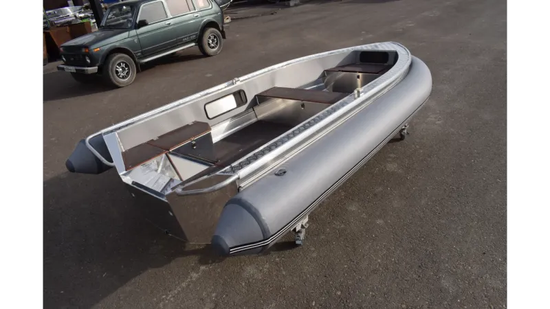 Алюминиевая лодка Wyatboat-370 Р, фото: 5