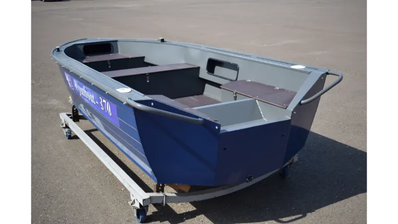 Алюминиевая лодка Wyatboat-370 Р, фото: 2