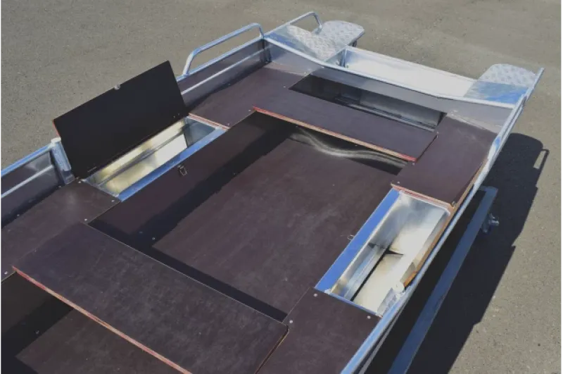 Алюминиевая лодка Wyatboat-390 M, фото: 27