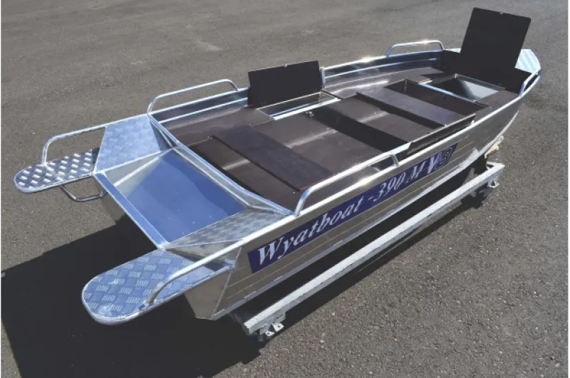 Алюминиевая лодка Wyatboat-390 M, фото: 26