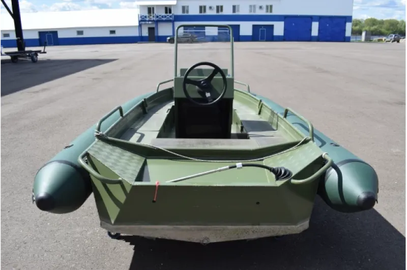 Алюминиевая лодка Wyatboat-390 M, фото: 17