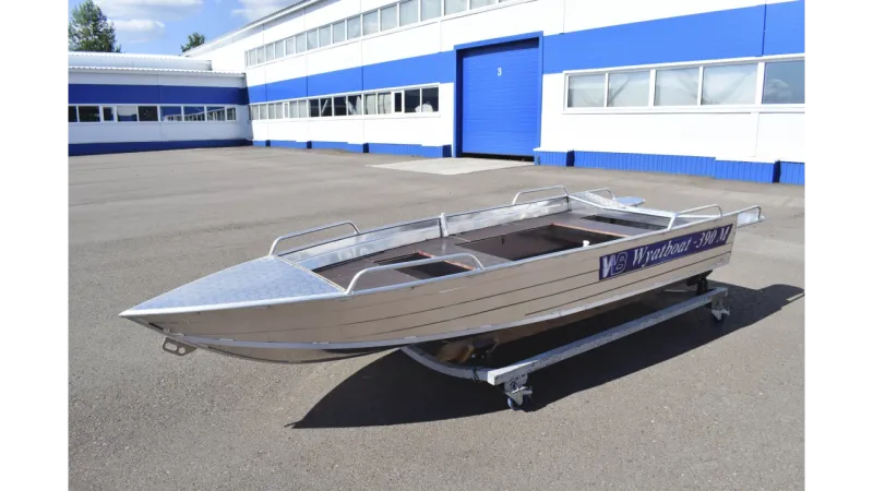 Алюминиевая лодка Wyatboat-390 M, фото: 14