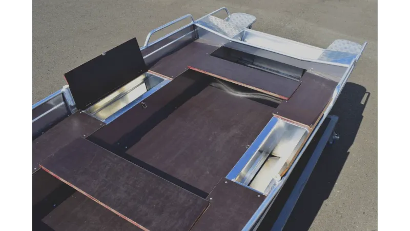 Алюминиевая лодка Wyatboat-390 M, фото: 12