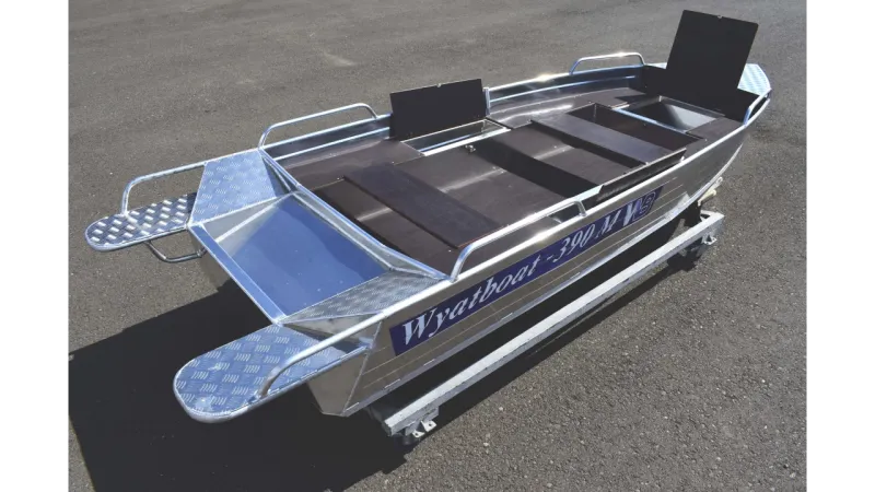 Алюминиевая лодка Wyatboat-390 M, фото: 11