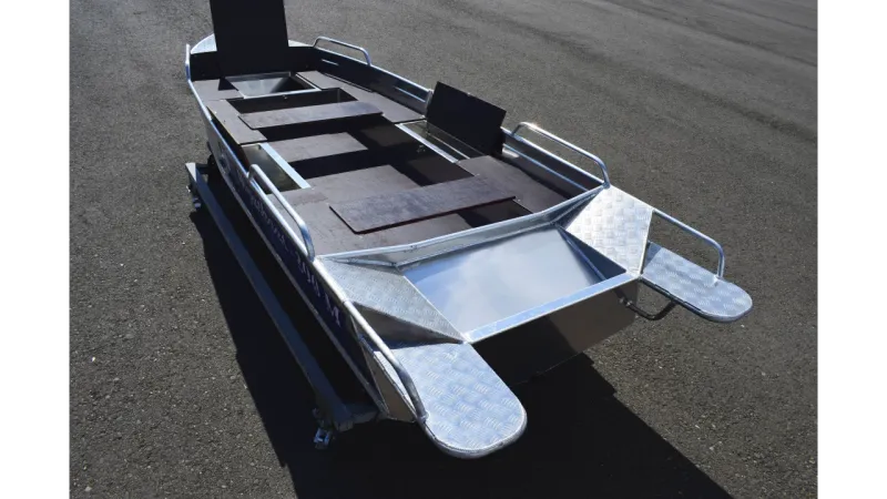 Алюминиевая лодка Wyatboat-390 M, фото: 9