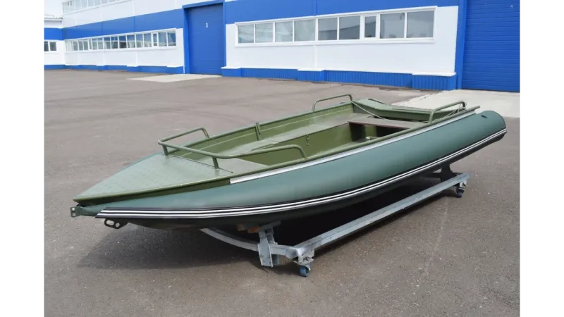 Алюминиевая лодка Wyatboat-390 M, фото: 6