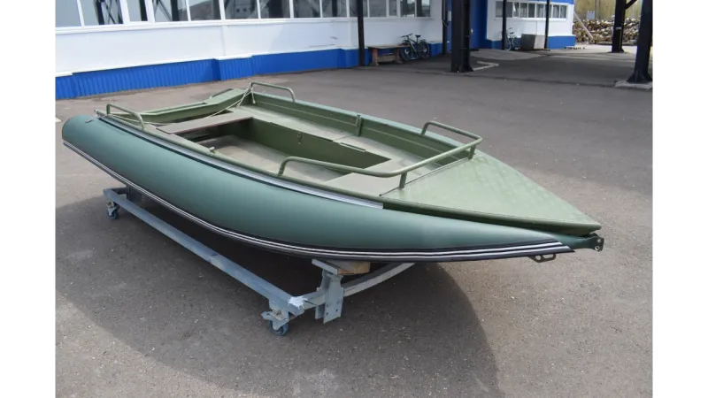 Алюминиевая лодка Wyatboat-390 M, фото: 4