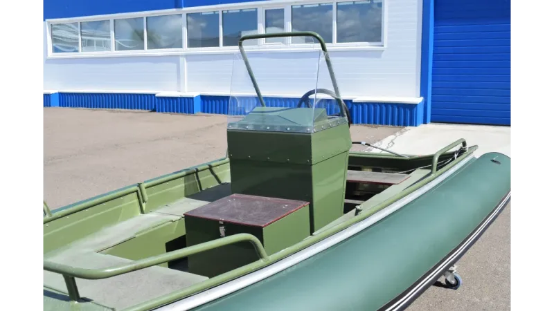 Алюминиевая лодка Wyatboat-390 M, фото: 3