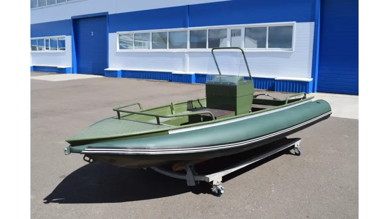 Алюминиевая лодка Wyatboat-390 M, фото: 1