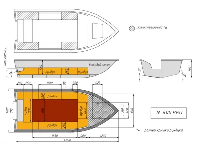 Лодка Неман-400 Р PRO