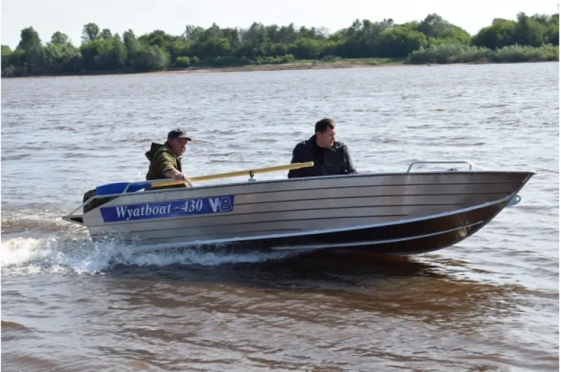 Моторная лодка Wyatboat-430М, фото: 15