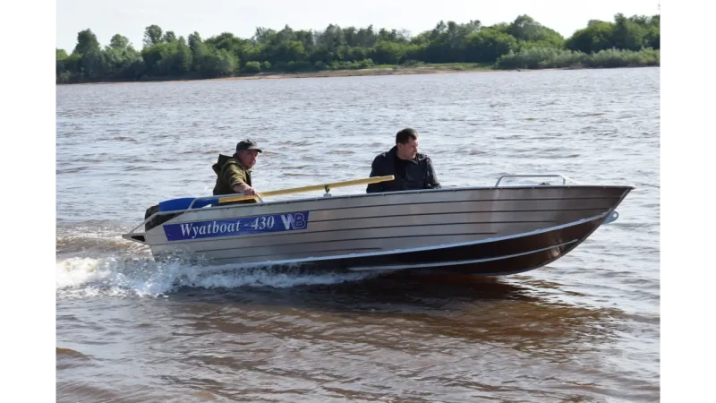 Моторная лодка Wyatboat-430М, фото: 7