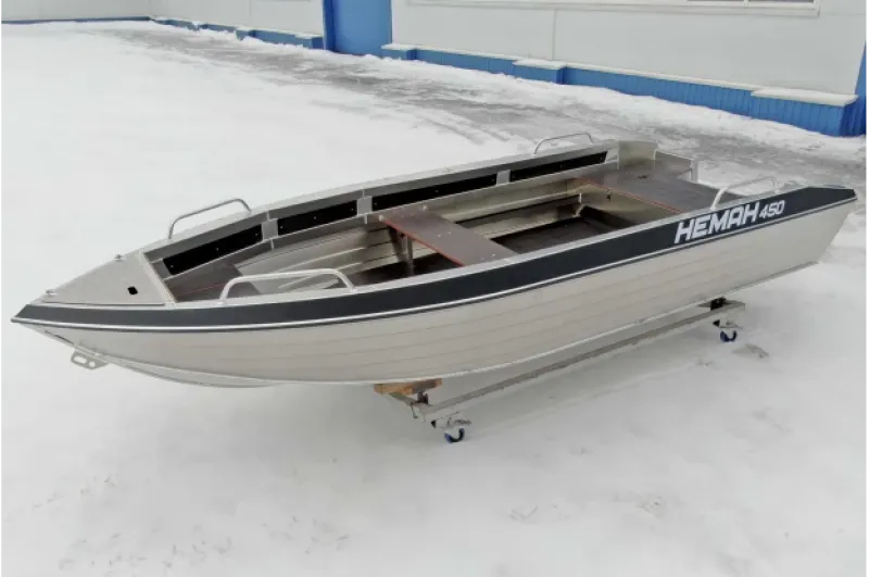 Алюминиевая лодка Неман-450 Р, фото: 15