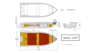 Лодка Неман-450 Р