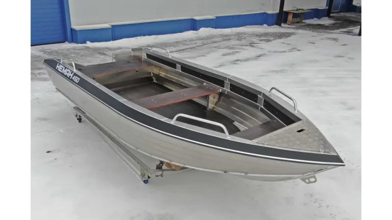 Алюминиевая лодка Неман-450 Р, фото: 6