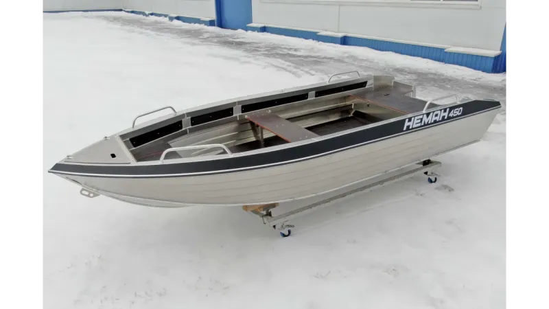 Алюминиевая лодка Неман-450 Р, фото: 5