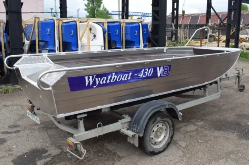 Моторная лодка Wyatboat-430 Master, фото: 22