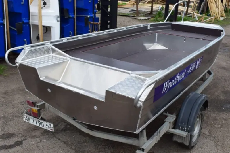 Моторная лодка Wyatboat-430 Master, фото: 20