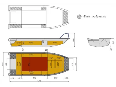 Лодка Wyatboat-430 Master Fish