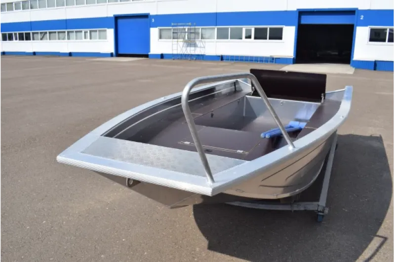Алюминиевая лодка Wyatboat-430 Master Fish, фото: 25