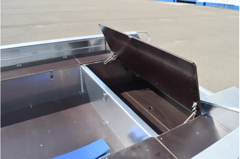 Алюминиевая лодка Wyatboat-430 Master Fish, фото: 24