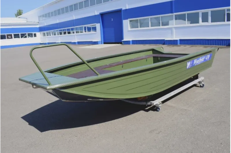 Алюминиевая лодка Wyatboat-430 Master Fish, фото: 21