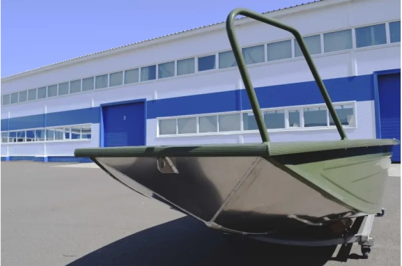 Алюминиевая лодка Wyatboat-430 Master Fish, фото: 20