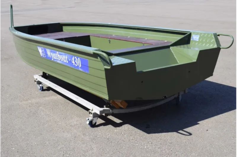 Алюминиевая лодка Wyatboat-430 Master Fish, фото: 19