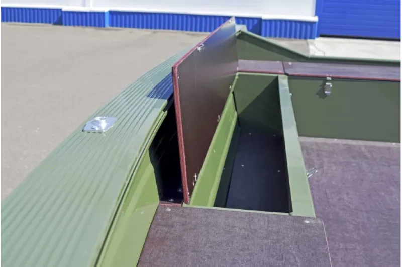 Алюминиевая лодка Wyatboat-430 Master Fish, фото: 18