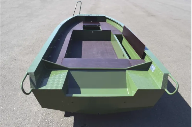 Алюминиевая лодка Wyatboat-430 Master Fish, фото: 17