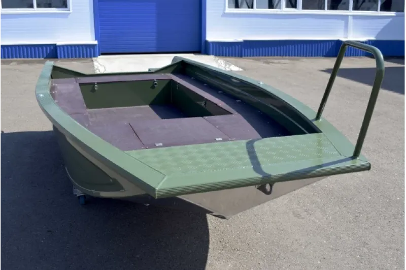 Алюминиевая лодка Wyatboat-430 Master Fish, фото: 16