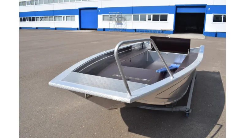 Алюминиевая лодка Wyatboat-430 Master Fish, фото: 11