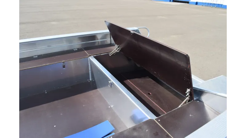 Алюминиевая лодка Wyatboat-430 Master Fish, фото: 10