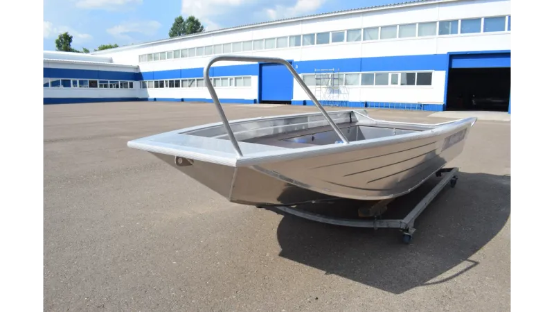 Алюминиевая лодка Wyatboat-430 Master Fish, фото: 9