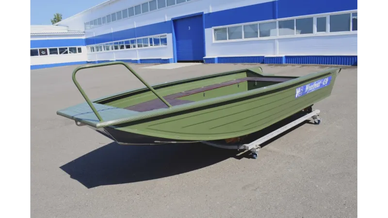 Алюминиевая лодка Wyatboat-430 Master Fish, фото: 7
