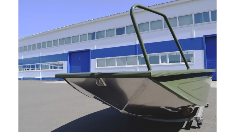 Алюминиевая лодка Wyatboat-430 Master Fish, фото: 6