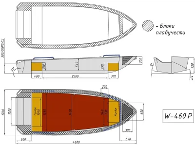 Лодка Wyatboat-460 P