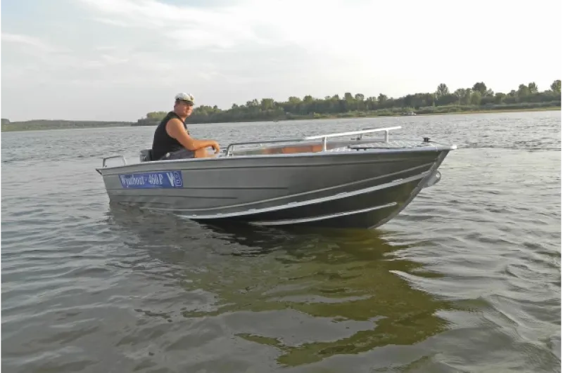 Алюминиевая лодка Wyatboat-460 P, фото: 15