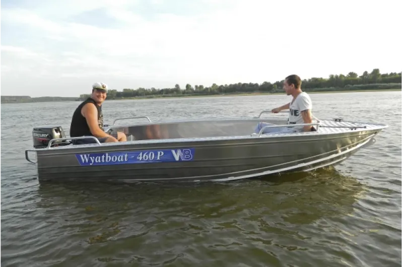 Алюминиевая лодка Wyatboat-460 P, фото: 12