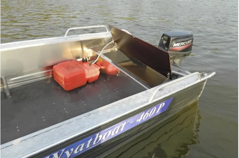 Алюминиевая лодка Wyatboat-460 P, фото: 10