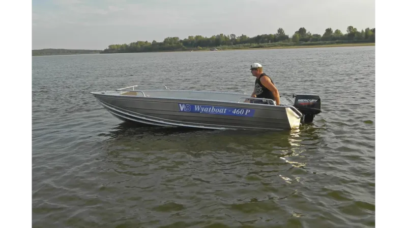 Алюминиевая лодка Wyatboat-460 P, фото: 6